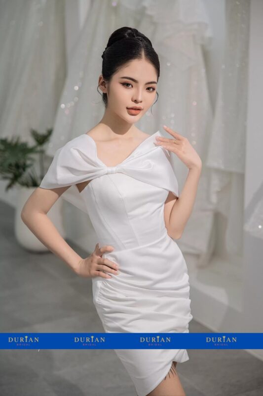 Váy cưới ngắn DR_8813 mẫu 3