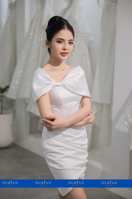 Váy cưới ngắn DR_8813 mẫu 3