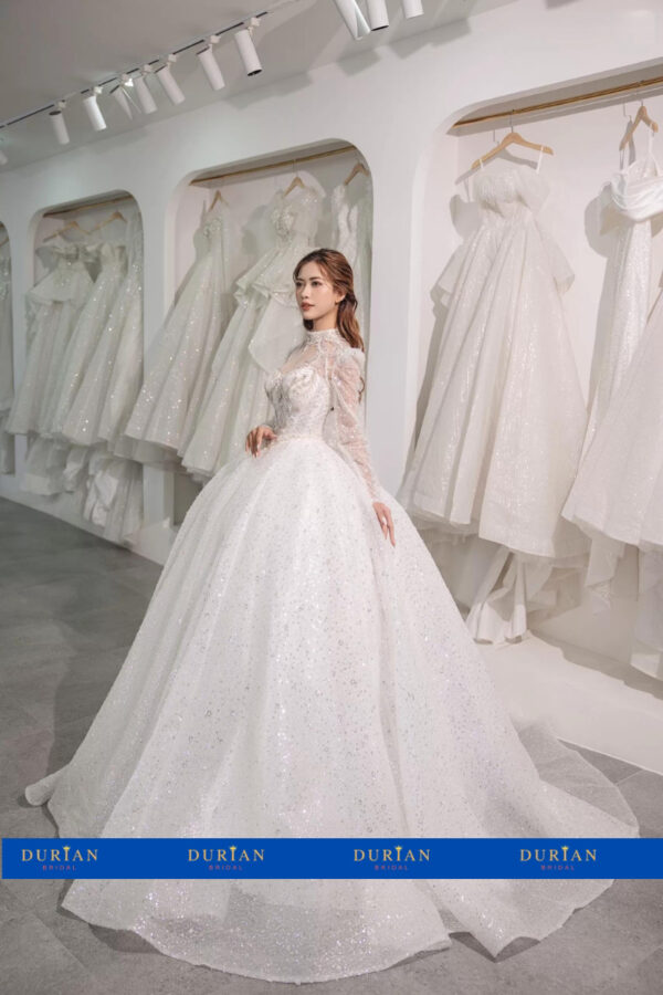 Váy cưới công chúa DR_8814 mẫu 2