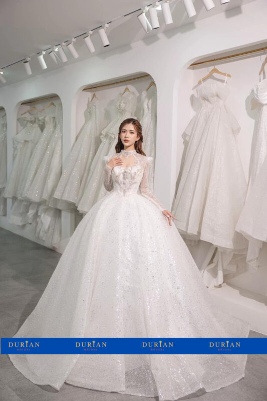 Váy cưới công chúa DR_8814 mẫu 3