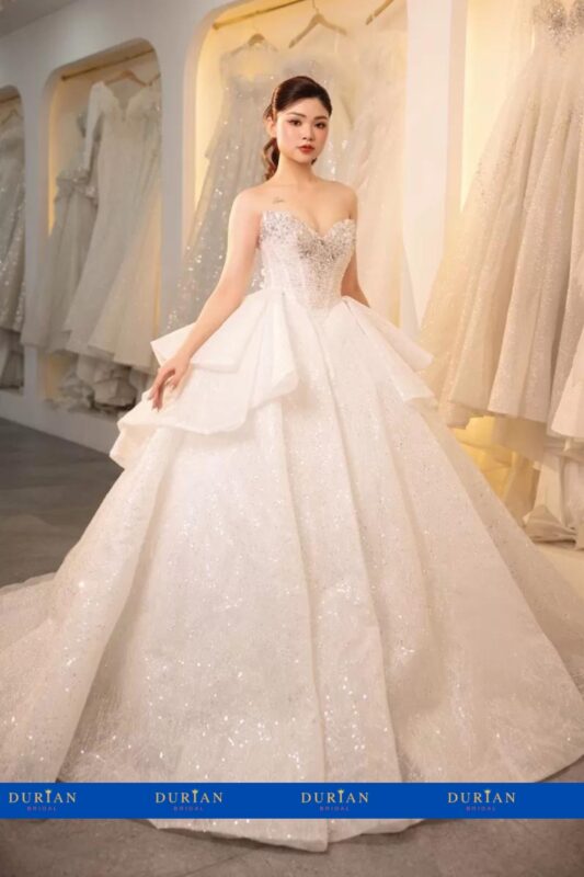 Váy cưới công chúa DR_8818 mẫu 2