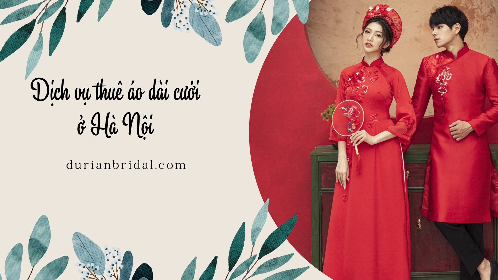 Dịch vụ thuê áo dài cưới uy tin ở Hà Nội