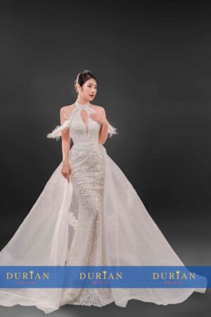 Váy cưới đuôi cá DR8855