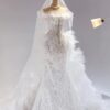 Mẫu váy cưới đuôi cá DR8857