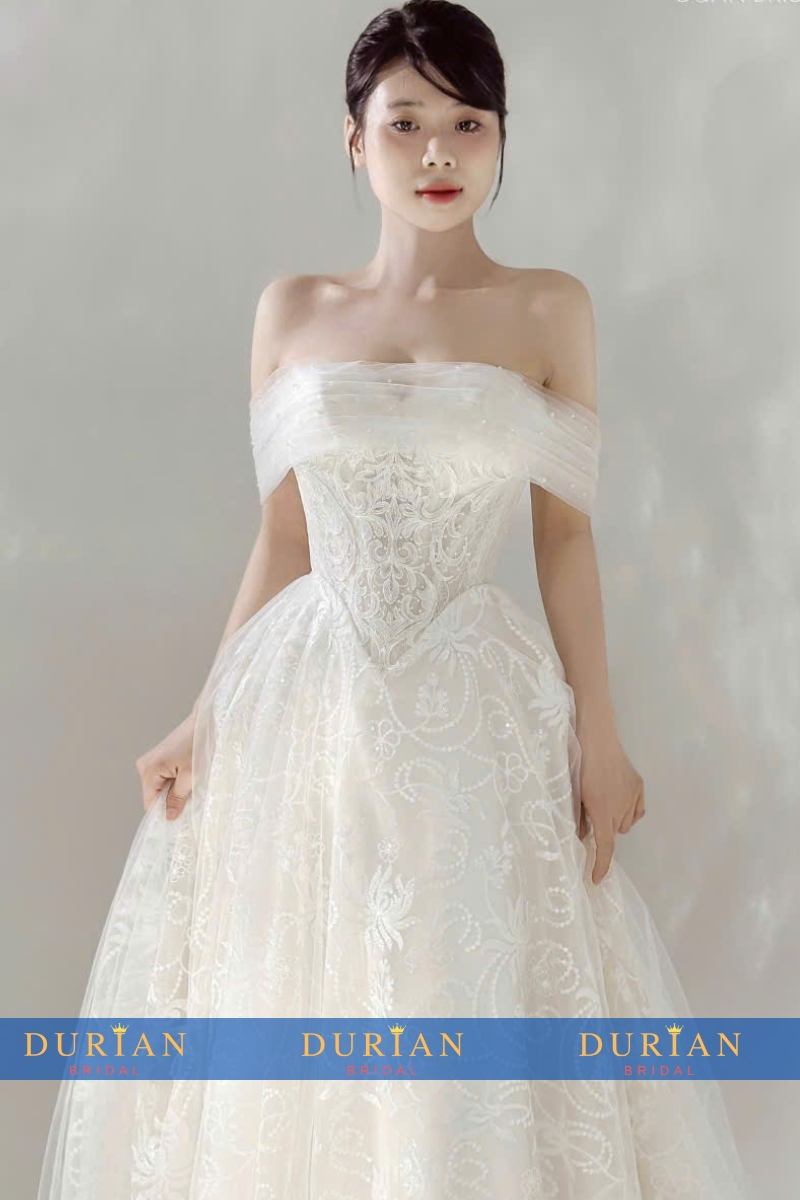 Váy cưới đi bàn DR8884