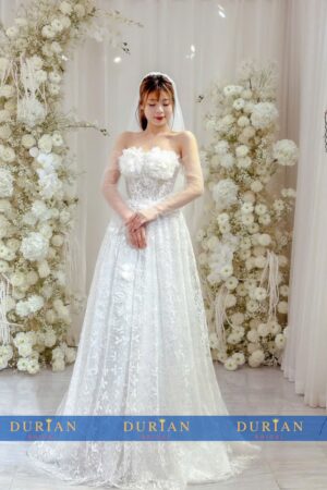 Váy cưới đi bàn DR8898