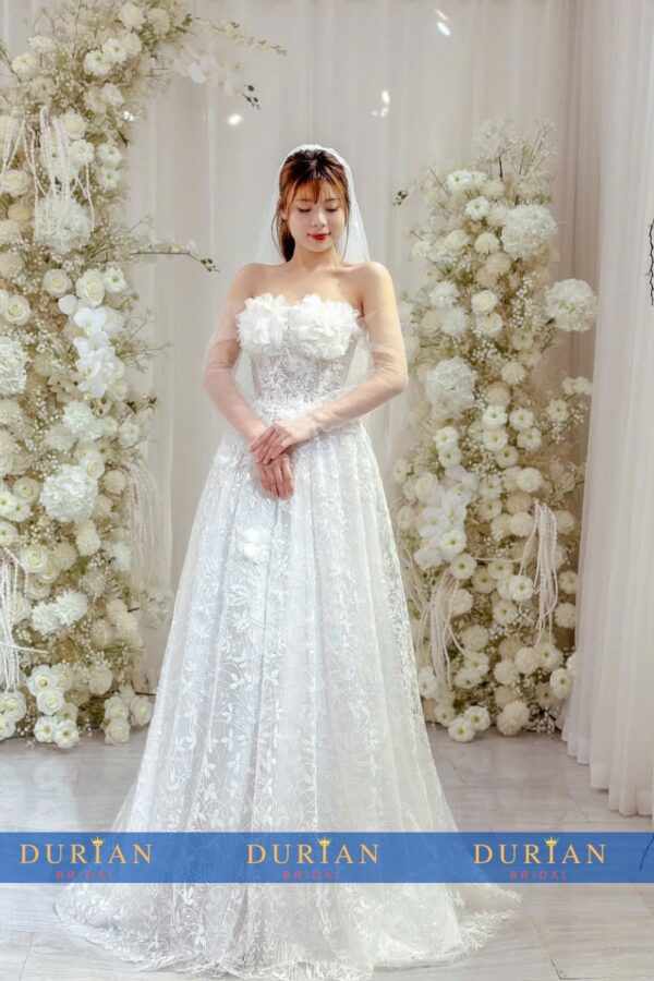 Váy cưới đi bàn DR8898