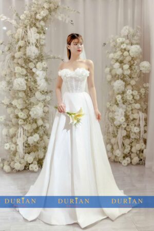 Mẫu váy cưới đi bàn DR8899