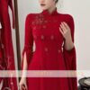 Mẫu áo dài cưới cô dâu DR6808