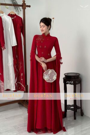 Mẫu áo dài cưới cô dâu DR6808