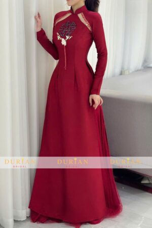 Mẫu áo dài cưới cô dâu DR6811