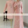 Mẫu áo dài cưới cô dâu DR6812