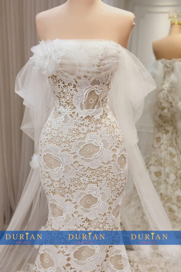 Váy cưới đuôi cá DR8873