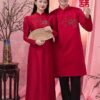 Áo dài cưới cô dâu chú rể DR6667 mẫu 1