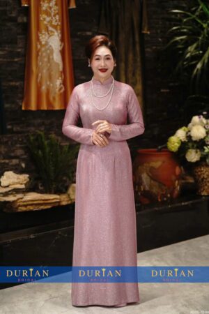 Áo dài bà sui mẹ chồng, mẹ cô dâu dr9905 mẫu 2