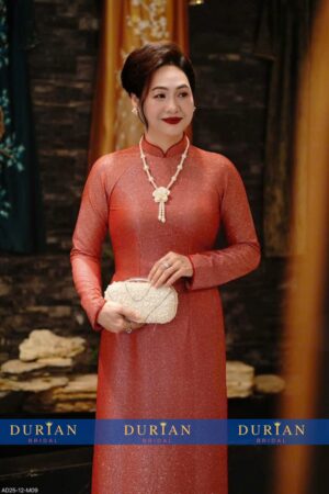 Áo dài bà sui mẹ chồng, mẹ cô dâu dr9905 mẫu 4