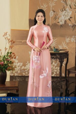 Áo dài bà sui mẹ chồng, mẹ cô dâu dr9906 mẫu 3