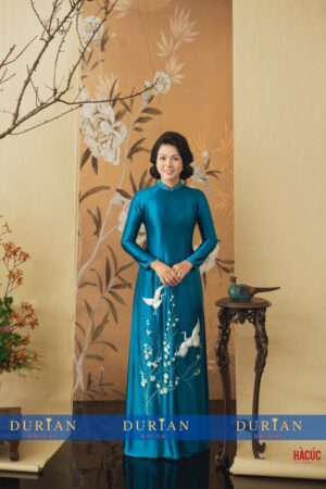 Áo dài bà sui mẹ chồng, mẹ cô dâu dr9907 mẫu 2