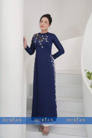 Áo dài bà sui mẹ chồng, mẹ cô dâu dr9909 mẫu 2
