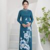 Áo dài bà sui mẹ chồng, mẹ cô dâu dr9912 mẫu 3