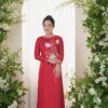 Áo dài bà sui mẹ chồng, mẹ cô dâu dr9914 mẫu 1