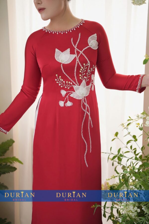 Áo dài bà sui mẹ chồng, mẹ cô dâu dr9914 mẫu 2