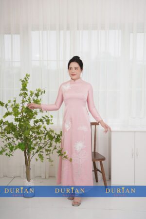 Áo dài bà sui mẹ chồng, mẹ cô dâu dr9917 mẫu 1