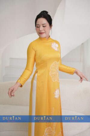 Áo dài bà sui mẹ chồng, mẹ cô dâu dr9918 mẫu 2