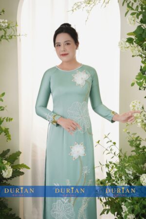 Áo dài bà sui mẹ chồng, mẹ cô dâu dr9919 mẫu 2