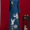 Áo dài bà sui mẹ dr9931 mẫu 2