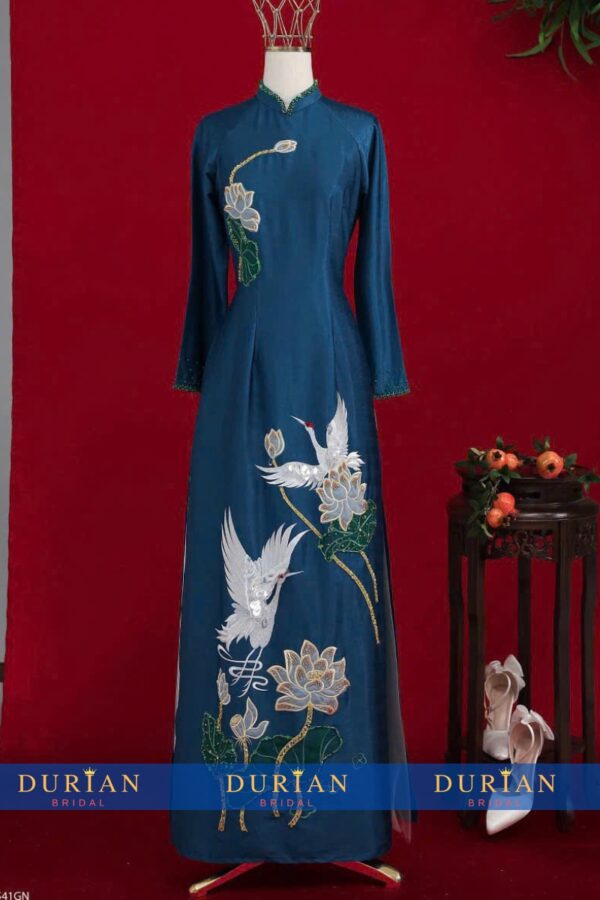 Áo dài bà sui mẹ dr9931 mẫu 2