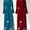 Áo dài bà sui mẹ dr9932 mẫu 2