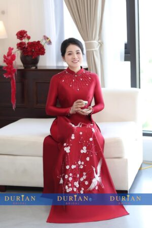 Áo dài bà sui mẹ chồng, mẹ cô dâu dr9923 mẫu 1