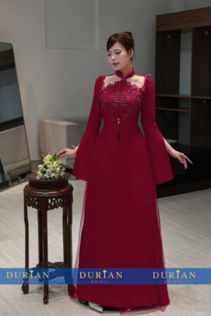 Áo dài cưới cô dâu dr6839 mẫu 1