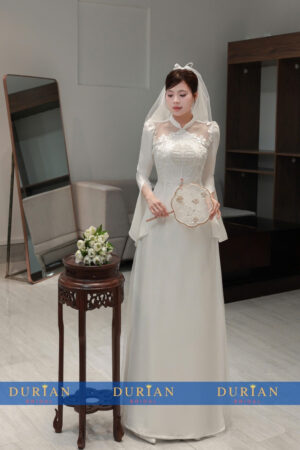 Áo dài cưới cô dâu dr6839 mẫu 2