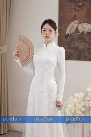Áo dài cưới cô dâu dr6849 mẫu 2