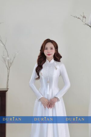 Áo dài cưới cô dâu dr6850 mẫu 3