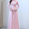 Áo dài cưới cô dâu dr6850 mẫu 1