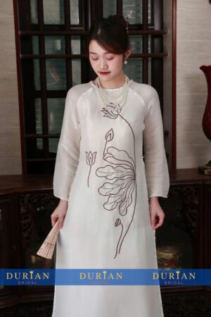 Áo dài cưới cô dâu DR6818 mẫu 2