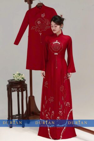 Áo dài cưới cặp đôi DR6824 mẫu 3