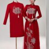 Áo dài cưới cặp đôi DR6826 mẫu 2