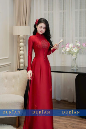 Áo dài cưới cô dâu DR6829 mẫu 3