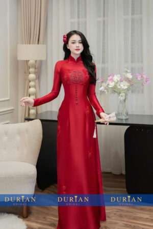 Áo dài cưới cô dâu DR6829 mẫu 2