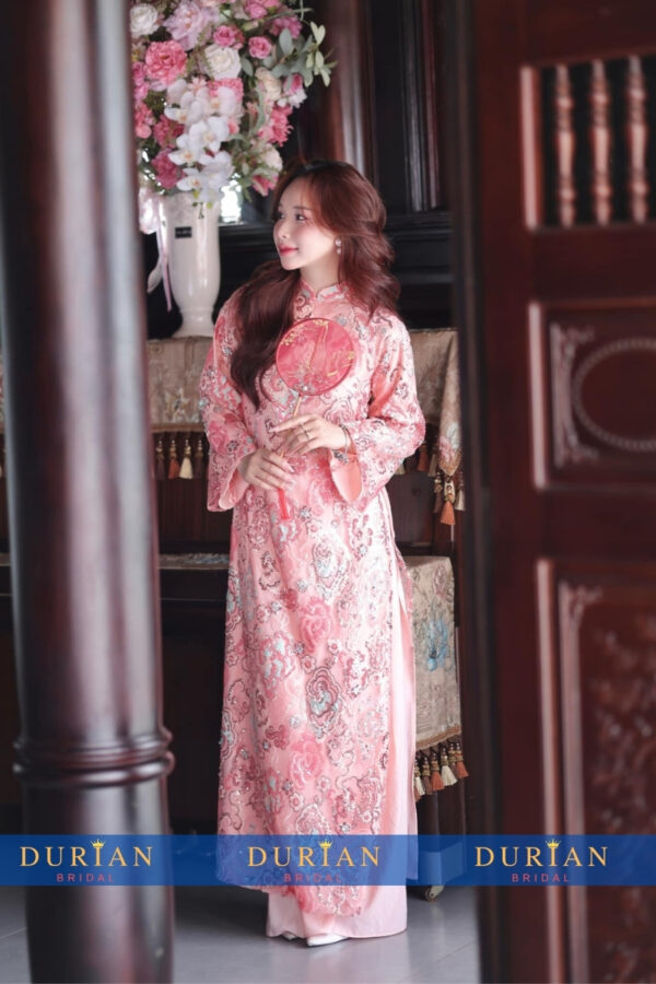 Áo dài cưới cô dâu DR6832 mẫu 3