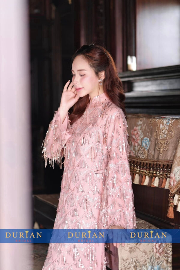 Áo dài cưới cô dâu DR6833 mẫu 1