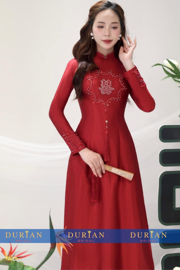 Áo dài cưới cô dâu DR6836 mẫu 3