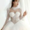 Váy cưới công chúa DR3213 mẫu 2