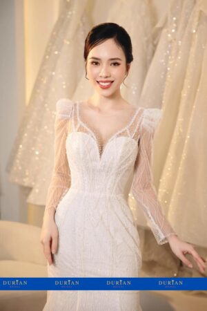 Váy cưới đi bàn dr2201 mẫu 1