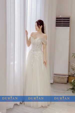 Váy cưới đi bàn dr2216 mẫu 1
