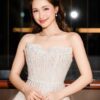 Váy cưới đi bàn dr2223 mẫu 2